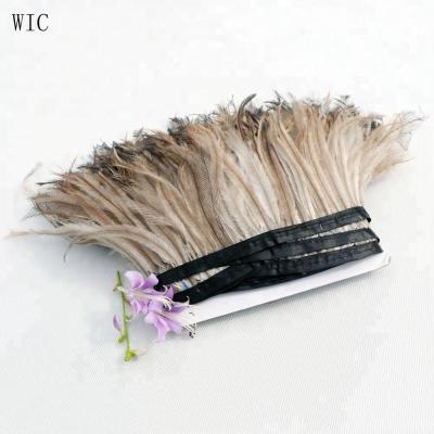 China Bags Fashionable Trimming Emu Feather Trim for sale