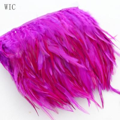 China High Quality Garment WIC Rooster 5-6inch Feather Trim for sale