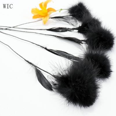 China Lighter Pets Black Feather Toys Cat Riddle For Pets for sale