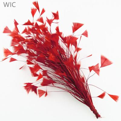 China 28-30cm Latin Dance Girl's Feather Casting Headdress Party Feather Headwear Factory Price Wholesale Hair Accessories for sale