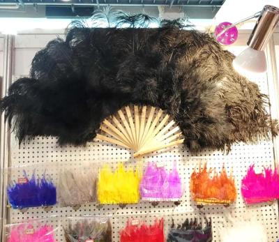 China Head Party Props Ostrich Boa Feather Fan With Big Price for sale