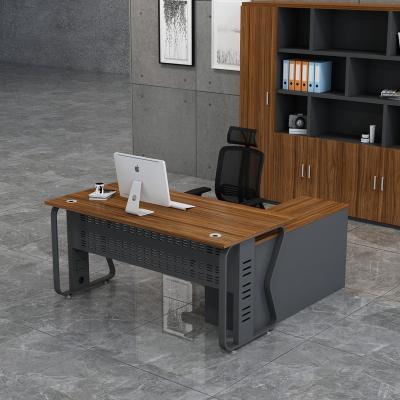 China Simple Modern Hot Sale Staff Class Office Work Study Furniture Office Table Simple Desk for sale