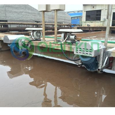 China BOD Vacuum Aerator Oxidation Pit Aerator Surface Mixer Biological Aerator Sewage Treatment Plant Reduction for sale