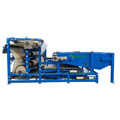 China Deslime Dewatering Sludge Machine Belt Filter Press Sewage Treatment Plant For Wastewater Treatment for sale