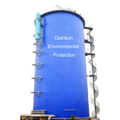 China High BOD UASB Anaerobic Wastewater Treatment Reactor Biogas Plant For Wastewater Treatment for sale