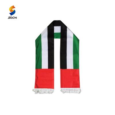 China Can be scarf washed UAE national flag scarf Eritrea flag hot sale for sale