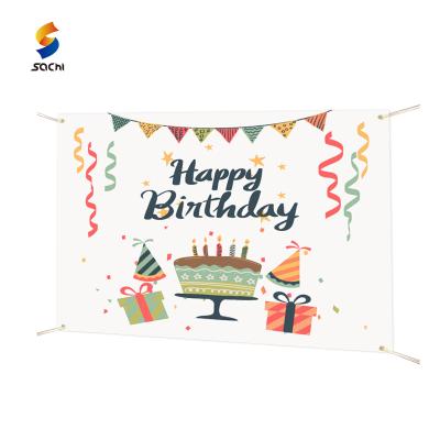 China Water Proof Happy Birthday Yard Sign Banner 71