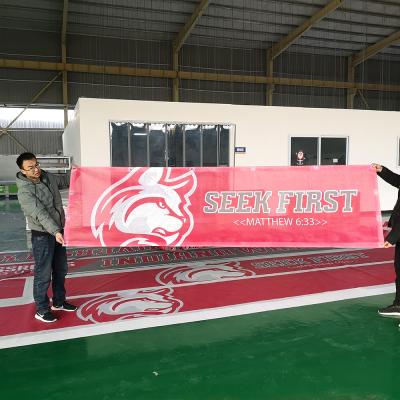 China Advertising display banners mesh vinyl banner printing outdoor advertising custom sport banner for sale