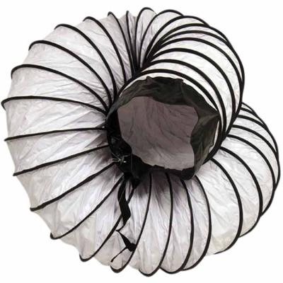 China Industrial PVC 12inch 300mm Flexible Pre-Insulated Duct for sale