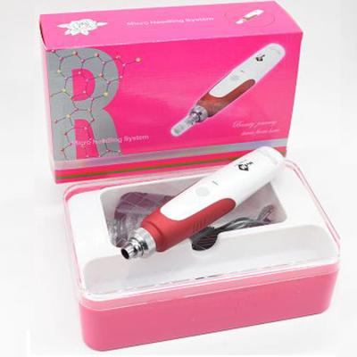 China Anti-hair removal Huafu derma roller 12 needles derma safe automatic derma micro needle for sale