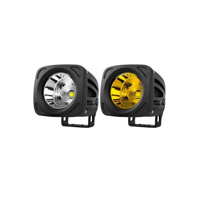 China Super Bright Diecast Aluminum Housing 35W 12V-24V LED Drive Work Lights Car Motorcycle 4X4 Off Road SUV Offroad ATV For Cars/Trucks/Vehicles for sale