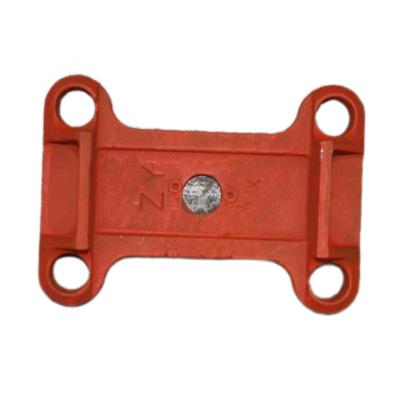 China Shock absorbing suspension holding plate bracket for trailer suspension parts for sale