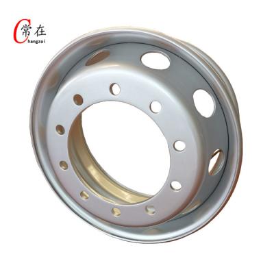 China 11R22.5 Tire Steel Wheel Truck Wheel Steel Rim (22.2*8.25) For Truck Wheels for sale