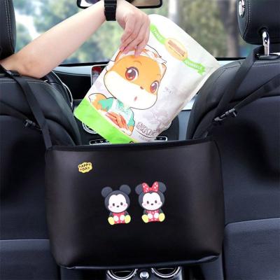 China Cute Storage Artifact Mesh Car Pocket Bag Backseat Car Interior Decoration Hanging Bag Car Interior Decoration Supplies Daquan for sale