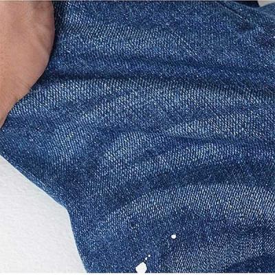 Cina 98 tessuto di cotone Stretchable del tessuto 300gsm di Elastane del cotone 2 per i pantaloni del denim degli uomini in vendita