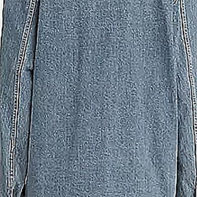 China Indigo No Stretch 11 Oz Denim Fabric Cotton Material Weave Twill Wear 10*7 68*40 for sale