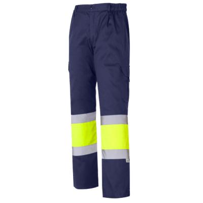 Chine Haut pantalon réfléchi de travail des pantalons 200gsm de Polycotton de visibilité de poche multi à vendre