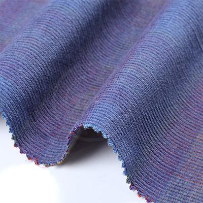 China el hilo de algodón de las telas de la ropa de deporte de 32s 150gsm teñió 16 Wale Corduroy Fabric en venta