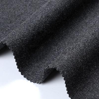 China 16W Cotton Corduroy Casual Wear Fabric 215gsm Double Sided Grey Fleece Material for sale