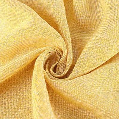 China 21s 150gsm Pure Linen Denim Fabric Plain Dyed Cloth For Apparel for sale