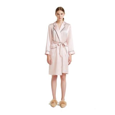 China Women Silk One Piece Kimono Wholesale QUICK DRY Customer Size Robe Long Robe for sale