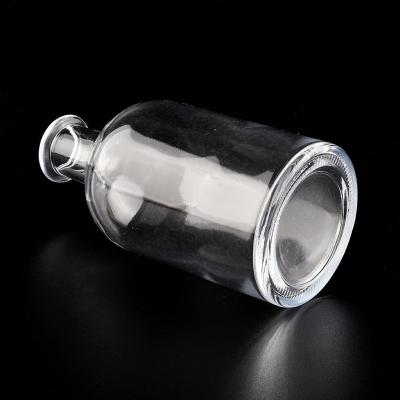 China Personal Care Wholesale 100ml 200ml 150ml Clear Glass Reed Diffuser Bottles for sale