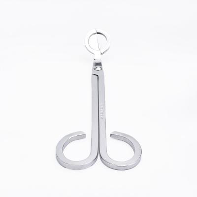 China Home Decor Candle Wick Dipper Oil Trimmer Sniffer Extinguish Trimming Scissor Cutter Tool Wick Trimming Scissor Silver for sale