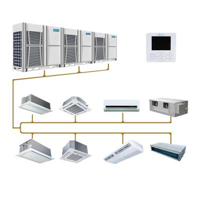 China EVI Technology Balance Pipe And Oil Step Required ZERO Commercial Multi Split Central Air Conditioners For VRF Solution for sale