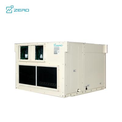 China Hotels ZERO Mark 50Hz Cooling Only /Heat Pump 25-103 KW Rooftop Packaged Unit en venta