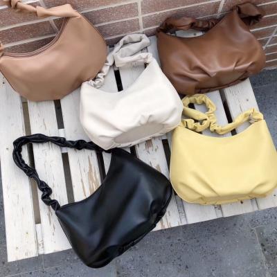 China Fashion FS8427 Dubai 2020 Fashion Online Shopping Customize Wholesale Handbags Famous Brand Women Leather Ladies Tote Bag for sale