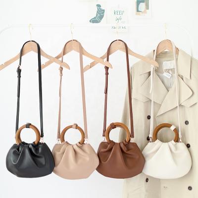 China FS8917 Fashion Women PU Leather Handbags Shoulder To Bag Female Handbags With Adjustable Long Strap for sale