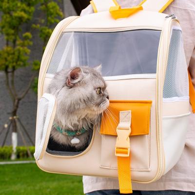 China FS9021 Cat And Dog Pet Travel Backpack Multicolor Comfortable Comfortable Breathable Carry Bag for sale