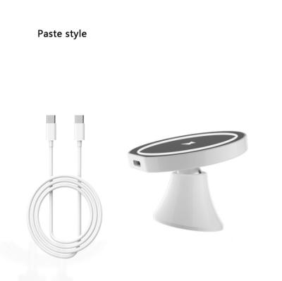 China 15W Wireless Magnetic QC 3.0 Car Fast Charging Charger For iPhone for sale