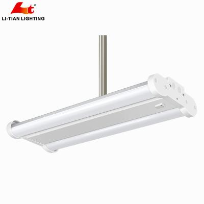 China Warehouse industrial use etl dlc led linear high bay light 100w 140w 5 year warranty for sale