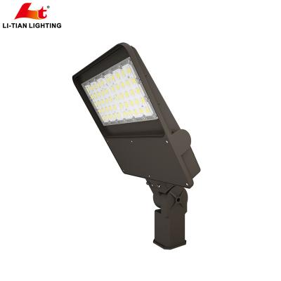 China ROAD 5 year warranty etl dlc listed led shoe box light 100w for parking lot use IP65 area light for sale