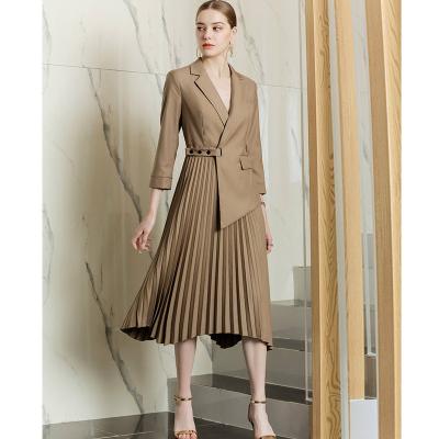 China Dropshipping Anti-Static Fashion Women Formal Business Dress For Office for sale