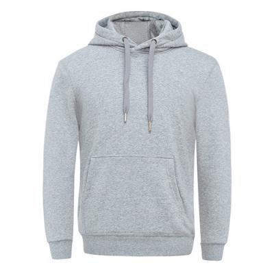 China Anti-wrinkle Customized Wholesale Hoodies 420g fleece inside empty heavy hoodies streetwear plus size men pullover for sale