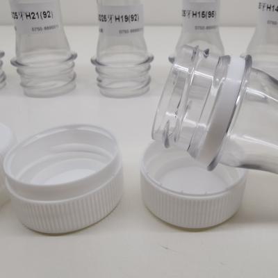 China Beverage Packing 30/25 30mm Neck Size 12.6-39g Water Juice Beverage Bottle PET Preform for sale