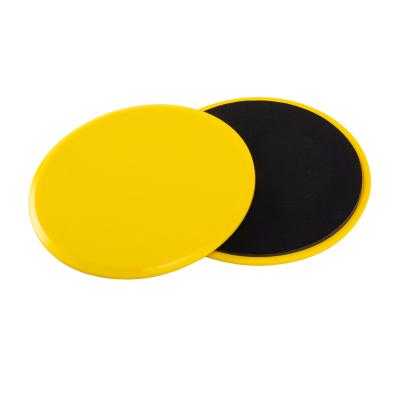 China OEM Kuerfit Gliding Plate Logo Fitness Durable ABS Colorful Core Double Sided Gliding Sliding Discs for sale