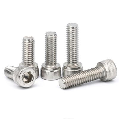 China Stainless Steel DIN912 SS Head Cap Screws M6 M8 M10 M12 M14 M16 M18 M20 Allen Key Bolt Hex Socket Stainless Steel for sale