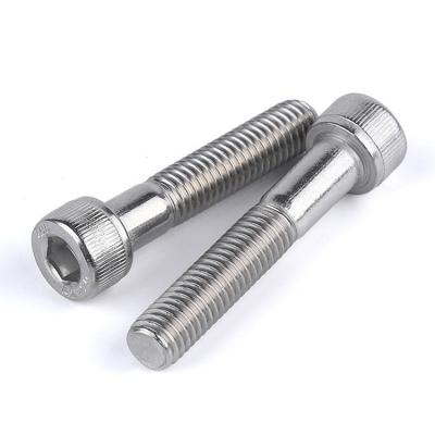 China DIN912 Stainless Steel SS 304 Hexagon Socket Head Cap Screws Allen Bolt Half Thread Screw for sale