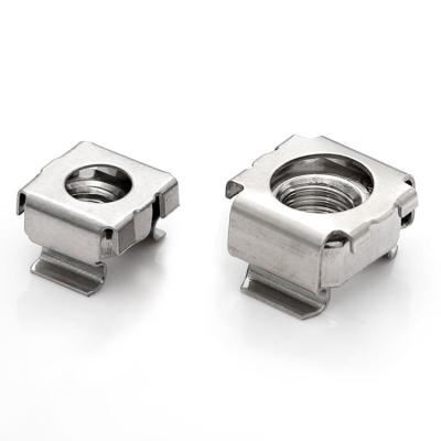 China Heavy Industry High Quality Galvanized Stainless Steel M4 M5 M6 M8 M10 Square Cage Nuts for sale