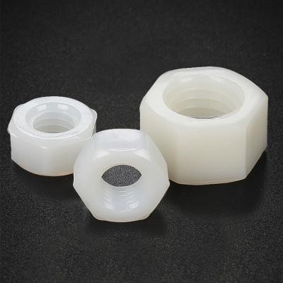 China Heavy Industry M2 M3 M4 M5 M6 M8 M10 M12 Plastic Hex Nylon Nut for sale