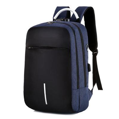 China With 2022 new fashionable multifunctional USB computer bag large capacity business travel laptop backpack bag with USB charging port for sale