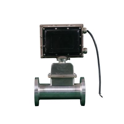 China Factory Best Selling SS304 Natural Argon Lpg Gas Turbine Flow Meter Flow Meters For Metallurgy Aviation for sale