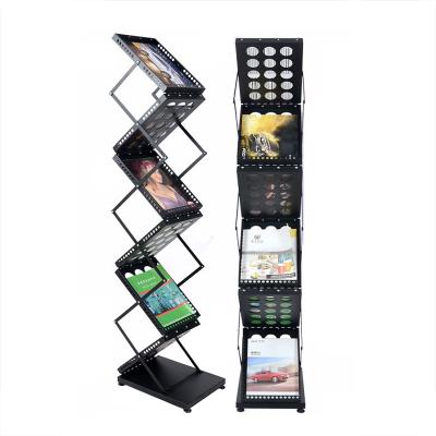 China ODM or OEM Both Available Literature Postcard Magazine Double Side Display Rack for sale