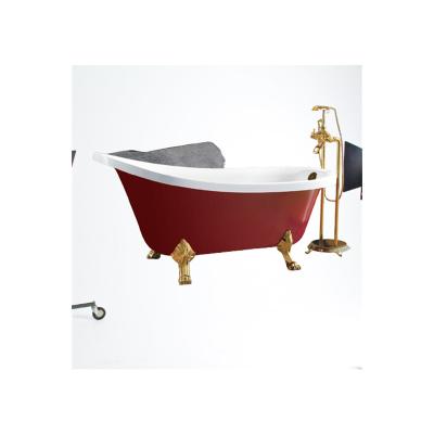 China Small Round Freestanding Tub Bathtubs Shape Design Popular Adult Bathtub Bathroom Customization Bathtub for sale