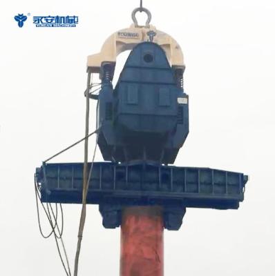 China Construction worksÂ   Used Basic Machinery DZJ150 Electric Vibro Pounds Piling Equipment for sale