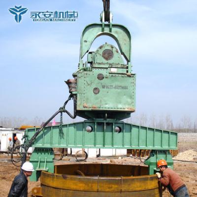 China Construction worksÂ   DZJ150 Popular Sheet Pile Machinery Electric Vibro Hammers For Foundation for sale