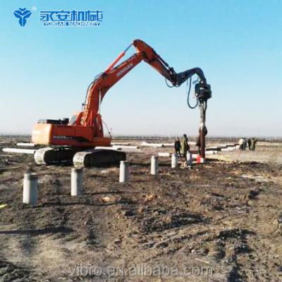 China Construction worksÂ   Excavator Hammer V-350 Vibratory Excavator Attached for sale